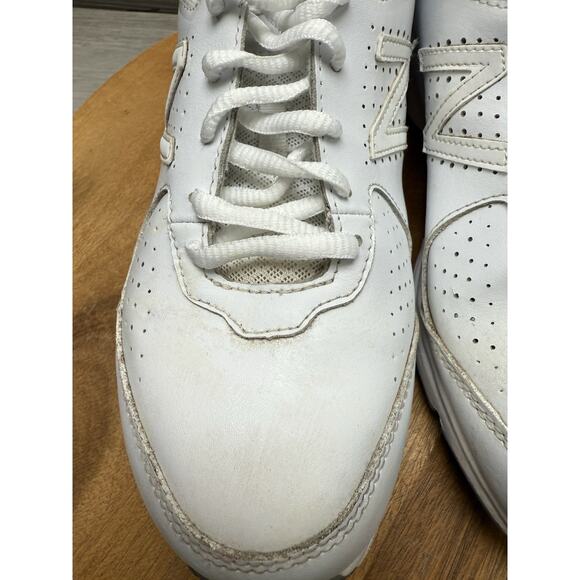 New Balance 411v2 White Athletic Running Walking Shoes Womens 8 2A (X-Narrow) - Picture 3 of 11